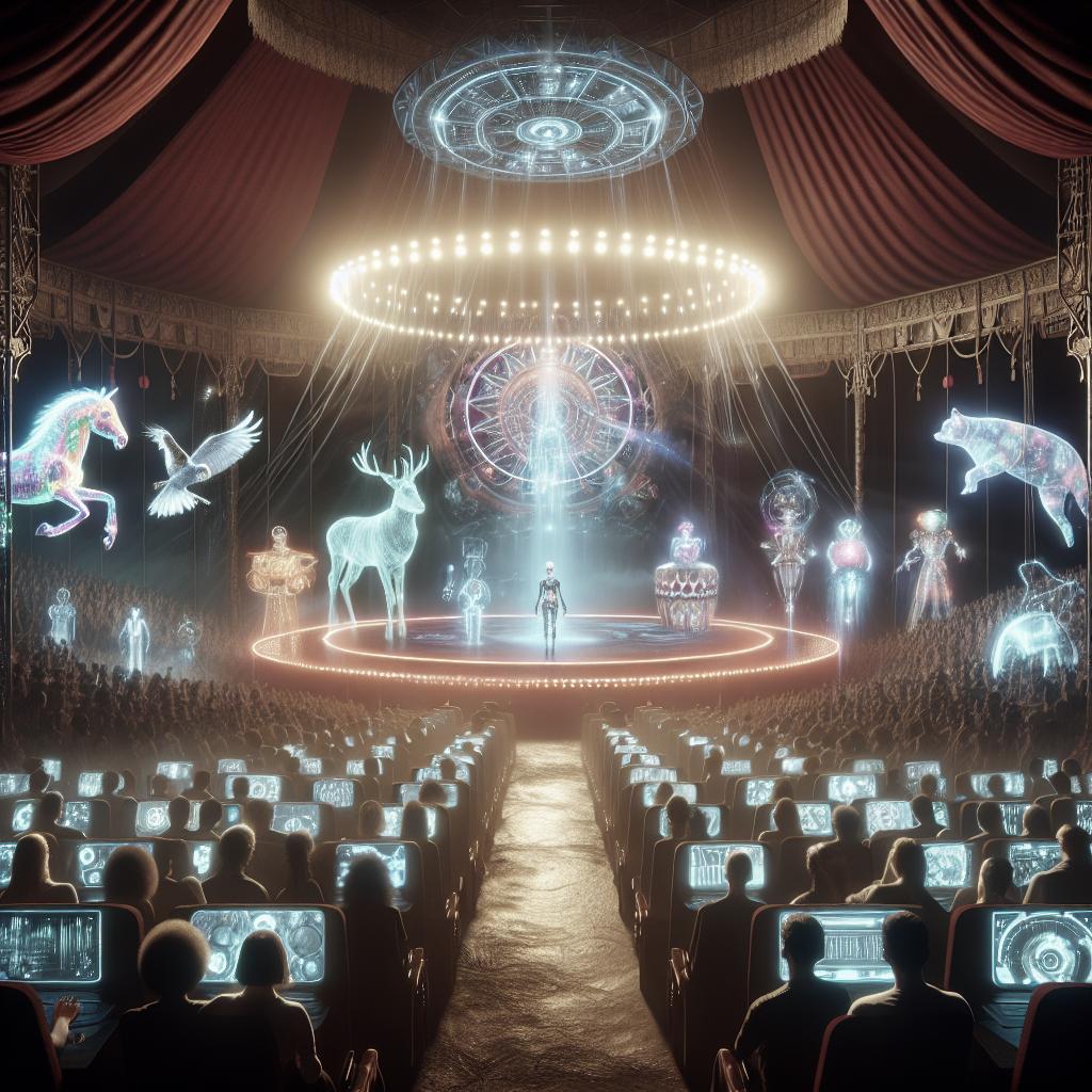 Comment les Nouvelles Technologies Révolutionnent les Spectacles de Cirque