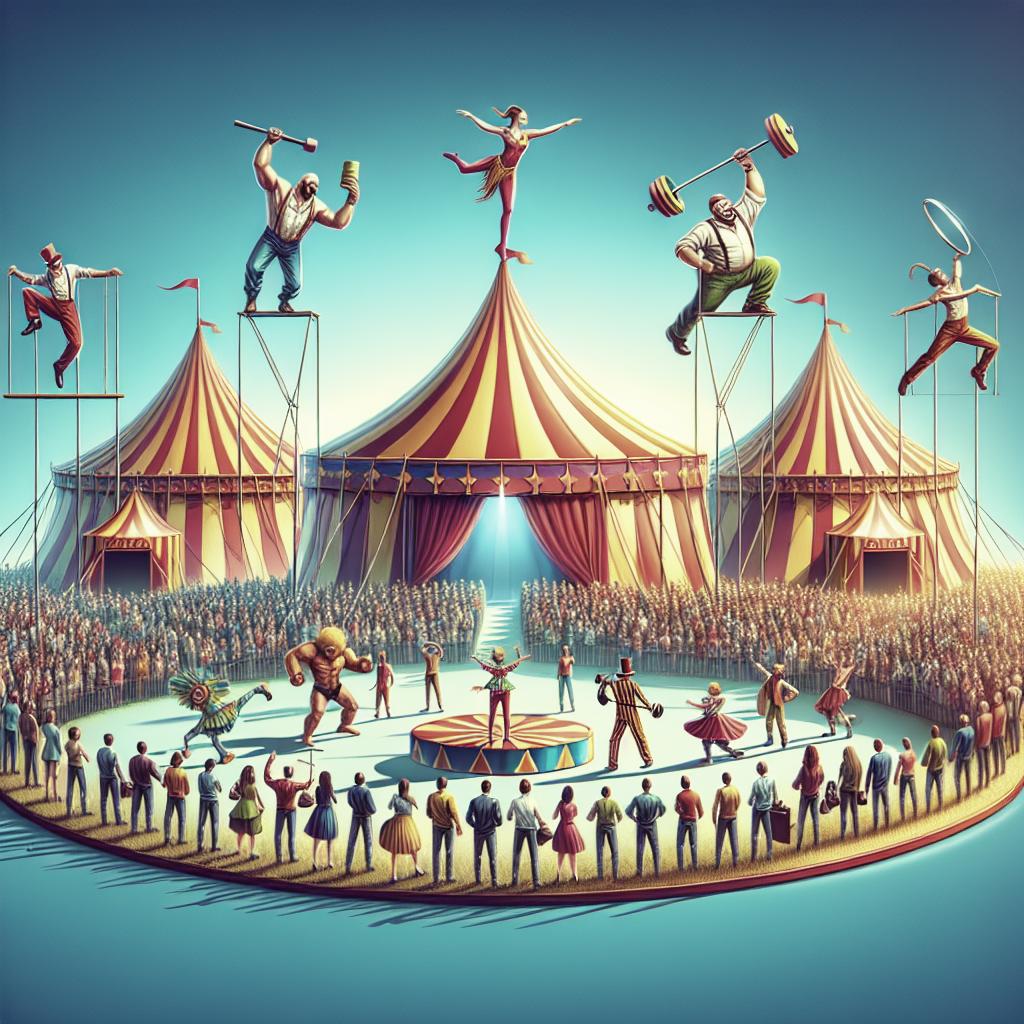 Exploration des Numéros de Cirque Contemporain